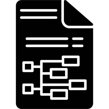 veri merkezi vektör çizgisi simgesi.