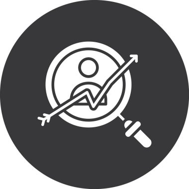 Hedef simgenin vektör illüstrasyonu