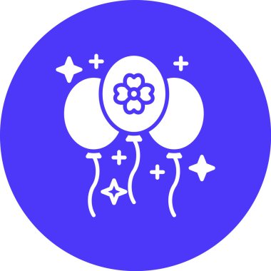 Modern simgenin vektör illüstrasyonu