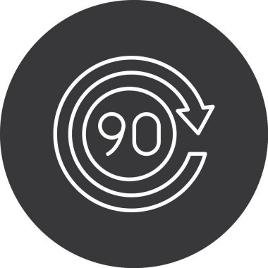 seo modern simgesinin vektör illüstrasyonu