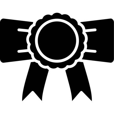 ödül madalyası simgesi, basit tasarım