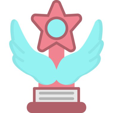 ödül simgesi vektör illüstrasyonu