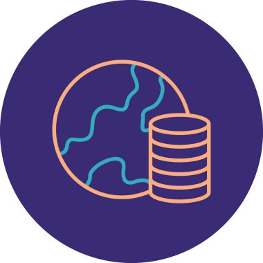 veritabanı simgesi çizimi