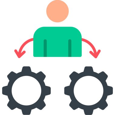 iş insanları vektör simgesi