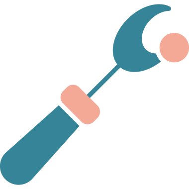 Çekiç. Web simgesi basit illüstrasyon