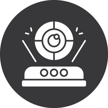 Hedef. Web simgesi basit tasarım