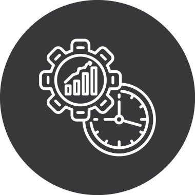 seo modern simgesinin vektör illüstrasyonu