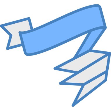 Kurdele. Web simgesi basit illüstrasyon