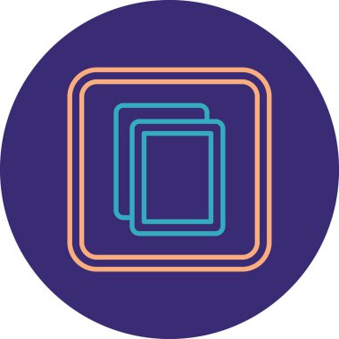 Kitap simgesinin vektör illüstrasyonu