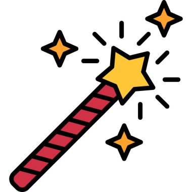 havai fişek simge vektör çizim