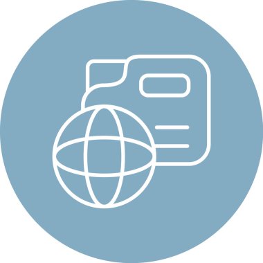 vektör İnternet simgesi illüstrasyonu