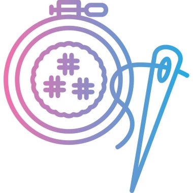 Tıbbi bir simgenin vektör illüstrasyonu