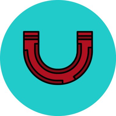 Bir b eksikliği simgesinin vektör çizimi