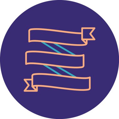 Ok. Web simgesi basit illüstrasyon