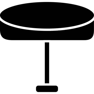 Modern tablo simgesinin vektör illüstrasyonu