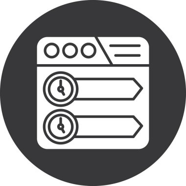 seo modern simgesinin vektör illüstrasyonu