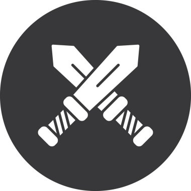 Tornavida. Web simgesi basit illüstrasyon