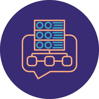 seo modern simgesinin vektör illüstrasyonu