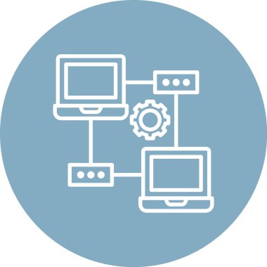 Web simgesi vektör illüstrasyonu