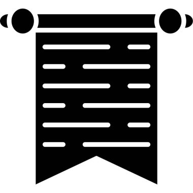 belge simgesi vektör illüstrasyonu