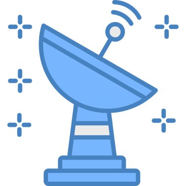 anten simgesi vektör illüstrasyonu