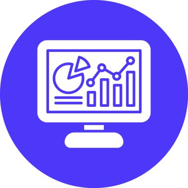 seo modern simgesinin vektör illüstrasyonu