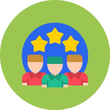 grup insanları ikon vektör illüstrasyon tasarımı