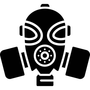 maske simgesi, vektör resimleme.