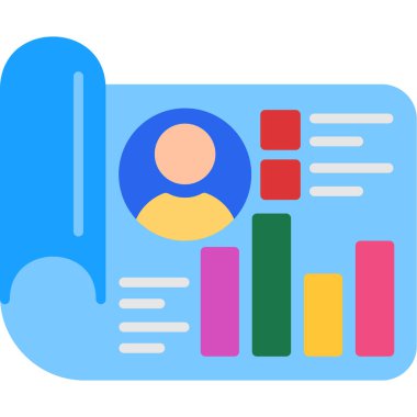 analitik analitik pazarlama simgesi