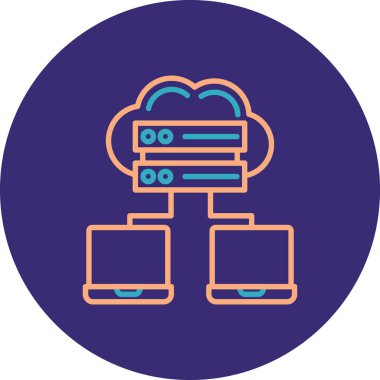 Modern eğitim ikonunun vektör illüstrasyonu