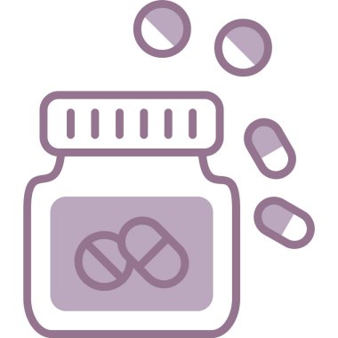 Haplar. Web simgesi basit illüstrasyon