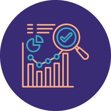 İş grafiği vektör çizim