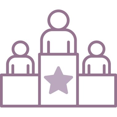 iş simgesi vektör illüstrasyonu