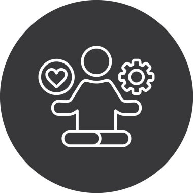 iş adamı simgesi, vektör illüstrasyonu