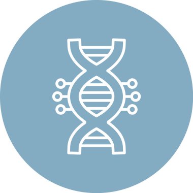 vektör DNA simgesi illüstrasyonu