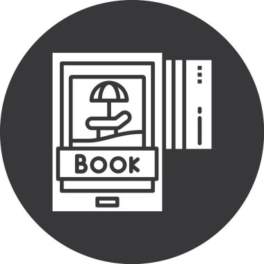 Moda tasarım tarzında kitap simgesi