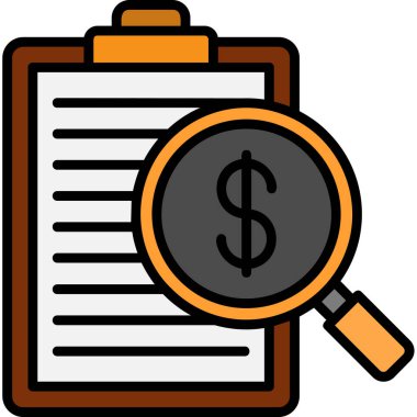 Para için. Web simgesi basit illüstrasyon