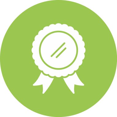 Rozet. Web simgesi basit illüstrasyon