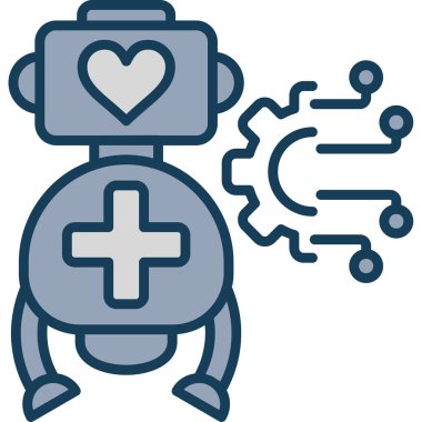 tıbbi bakım ikonu vektör illüstrasyonu