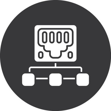 seo modern simgesinin vektör illüstrasyonu