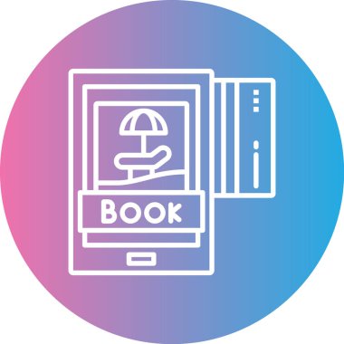 kitap simgesi vektör illüstrasyonu