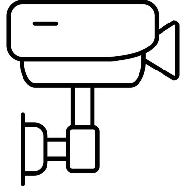 Kamera. Web simgesi basit illüstrasyon