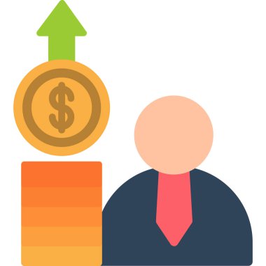 Para için. Web simgesi basit tasarım