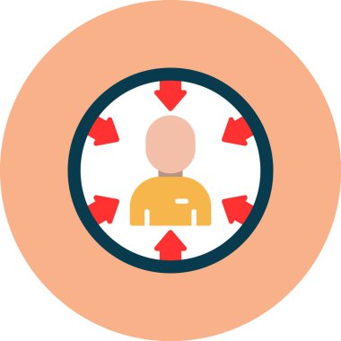 iş simgesi vektör illüstrasyonu