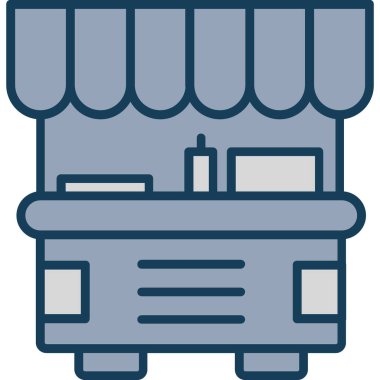 Araçlarda otomobil servisi simgesi - kipler - ulaşım kategorisi