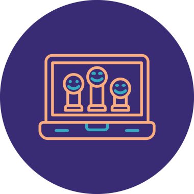 vektör bilgisayar simgesi illüstrasyonu