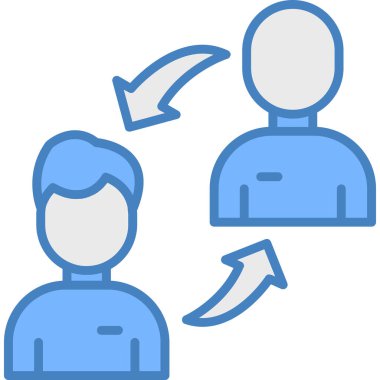 kullanıcı. Web simgesi basit illüstrasyon