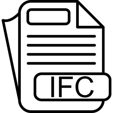 dosya biçimi simgesi, vektör illüstrasyonu