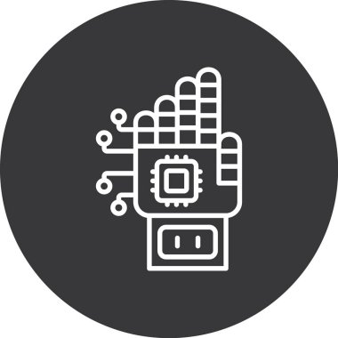 seo modern simgesinin vektör illüstrasyonu