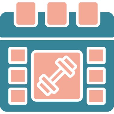 Dambıl. Web simgesi vektör illüstrasyonu